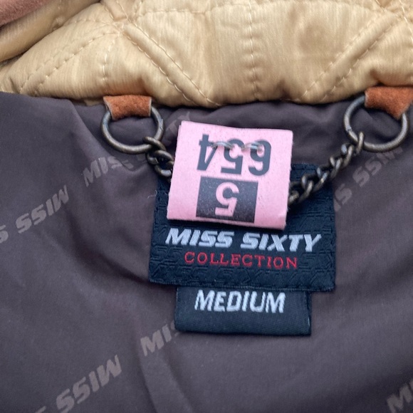 Gold/yellow Miss Sixty lightweight jacket - Picture 3 of 6